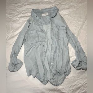 Thread & Supply Denim Inspired Shacket Size Small